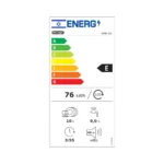 ⁦מדיח כלים צר אינטגרלי DELONGHI WMD35I⁩ – תמונה ⁦2⁩
