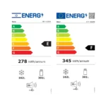 ⁦מקרר מקפיא עליון Haier HRF4560FB⁩ – תמונה ⁦4⁩