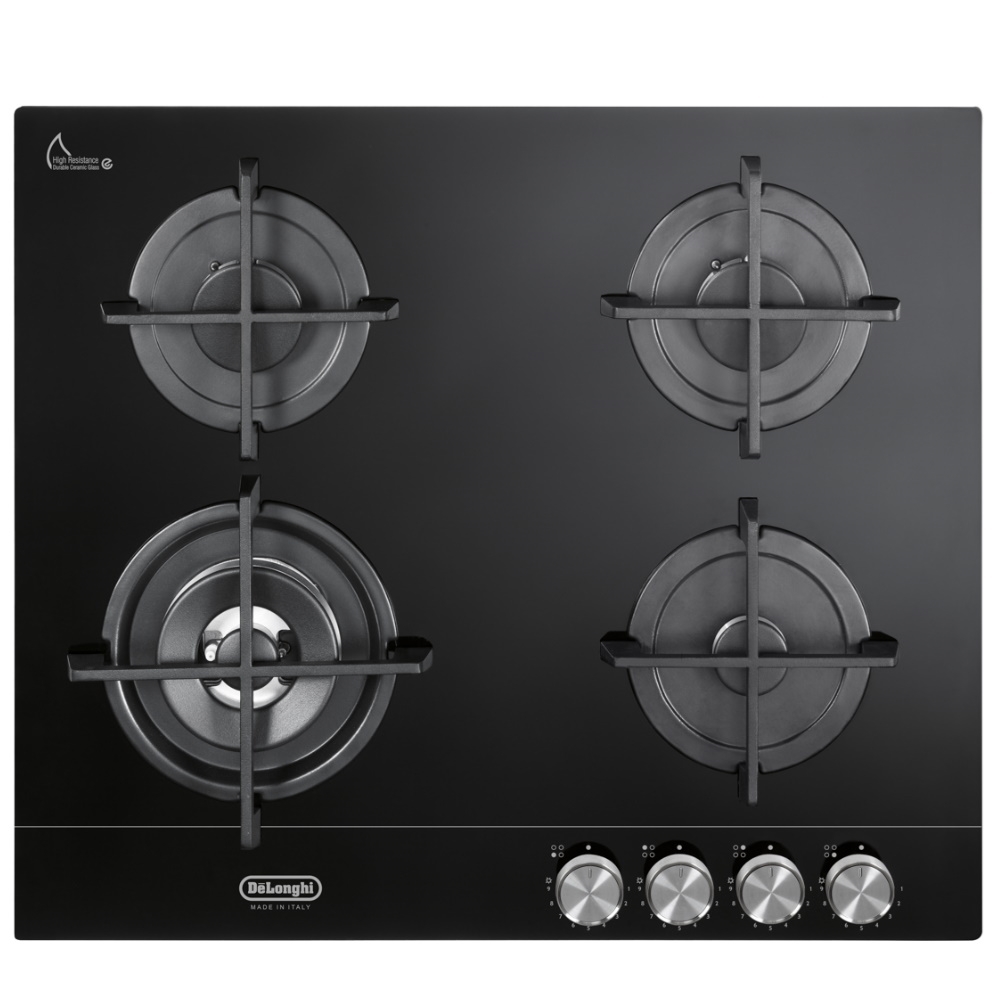 0007175_delonghi-60-4-nsl460ncmil.jpeg Delonghi כיריים גז 60 ס"מ 4 להבות NSL460NCMIL – תמונה 1