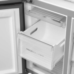 ⁦מקרר 4 דלתות זכוכית שחורה HAIER HRF7100FB⁩ – תמונה ⁦3⁩