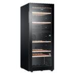 ⁦Dual Zone מקרר יין 79 בקבוקים Haier HWS79GDG⁩ – תמונה ⁦2⁩