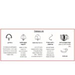 ⁦מיקסר צבע שקד KitchenAid 5KSM70SHXEAC⁩ – תמונה ⁦4⁩