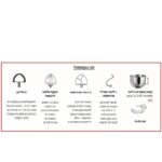 ⁦מיקסר צבע כסוף KitchenAid 5KSM70SHXECU⁩ – תמונה ⁦3⁩