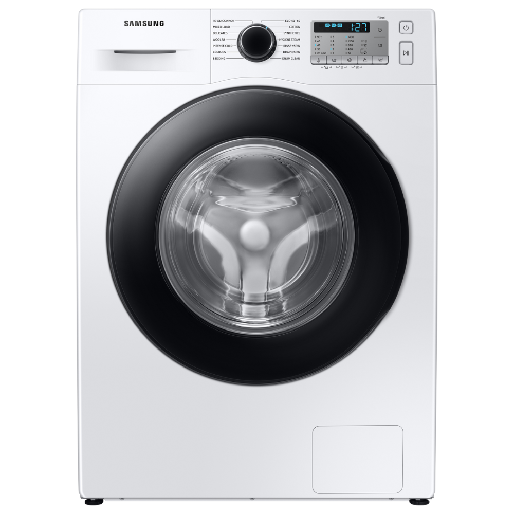 מכונת כביסה סמסונג 9 ק"ג פתח קדמי עם תוף יהלום EcoBubble WW9ST3046AH