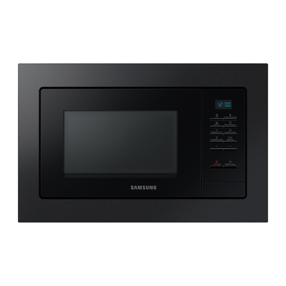 מיקרוגל בנוי סמסונג 23 ‏ליטר MS23A7013AB שחור