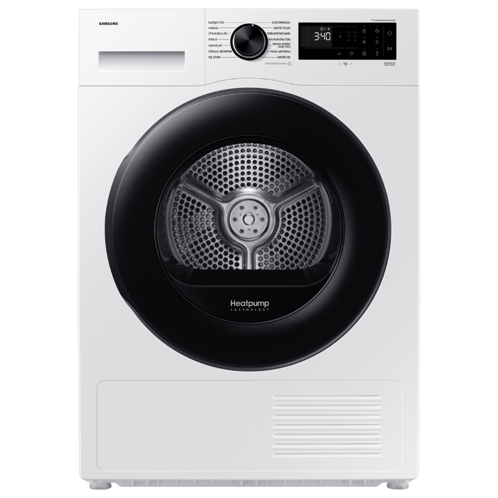 מייבש כביסה סמסונג 9 ק"ג Heat Pump DV90DG52A0AE